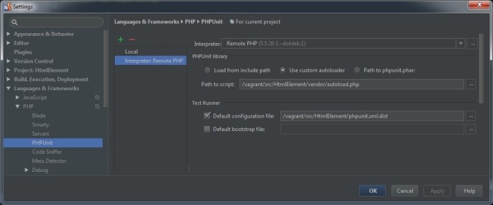 phpstorm not giving php as file option on new file menu