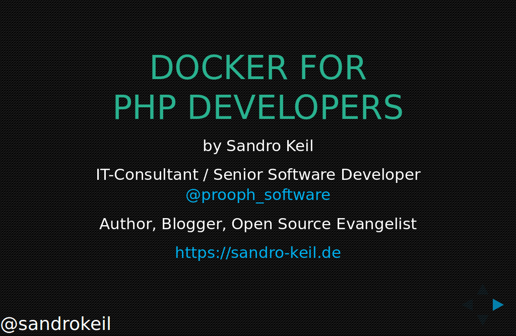 Docker for PHP Developers